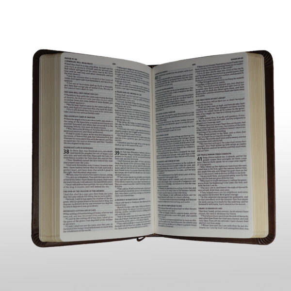 King James Bible | KJV žepen rjav - Image 7